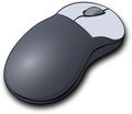 mouse with scroll wheel